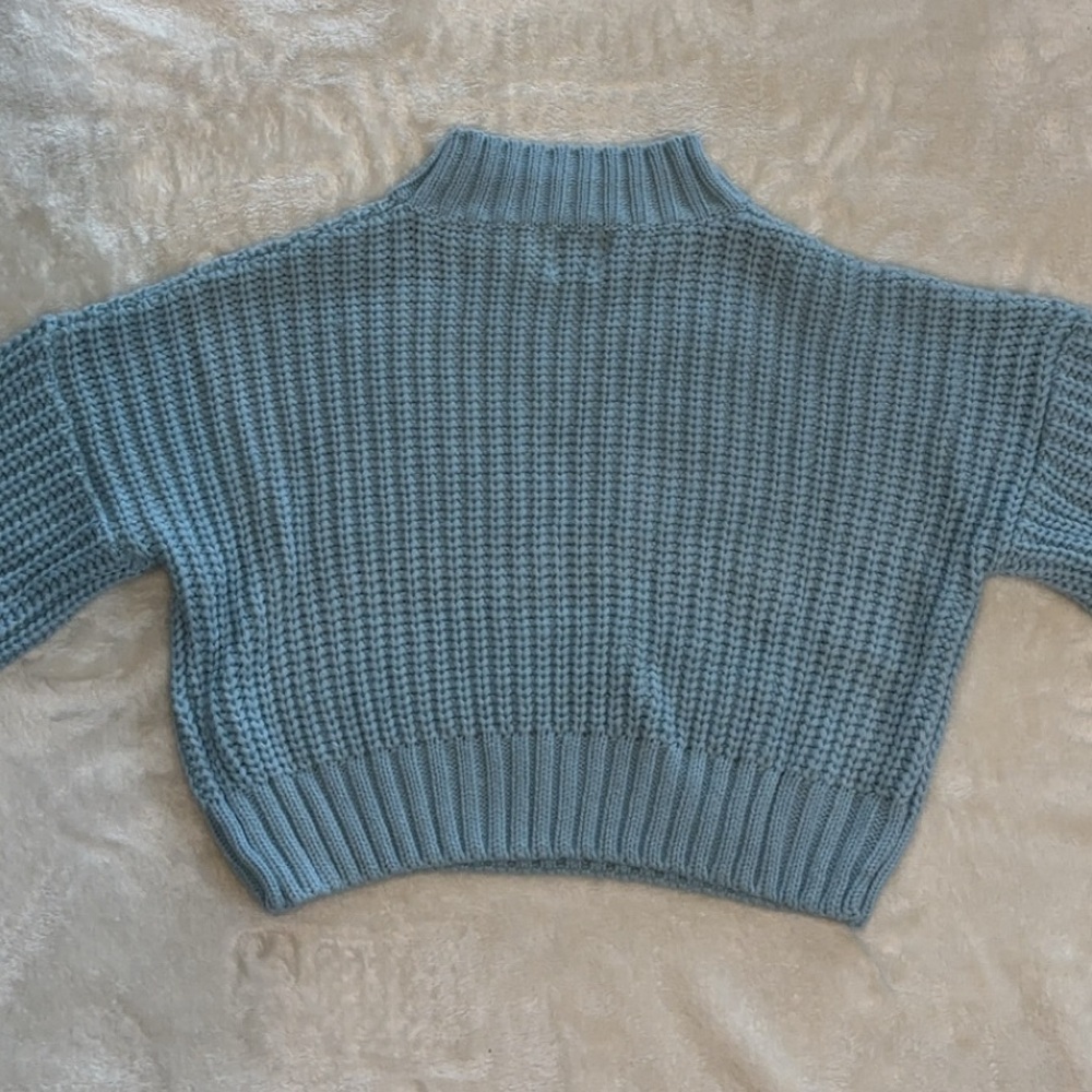NWOT Princess Polly Cropped Mock Neck Sweater - Picture 9 of 12